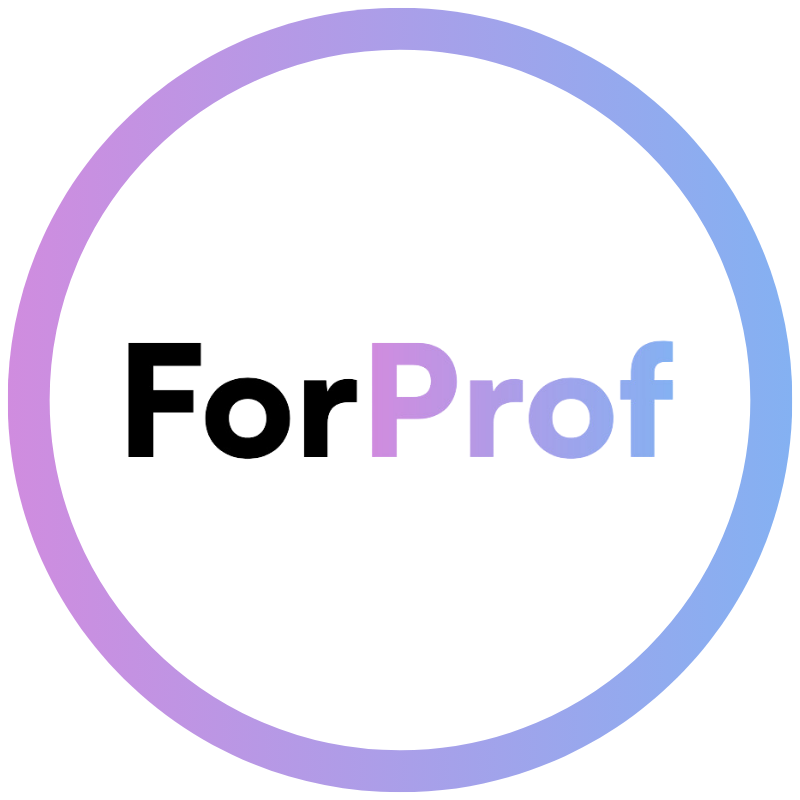 Logo de FORPROF - Préparation compléte au CRPE pour devenir professeur des écoles​ - Formation au CRPE - Formule en webcours et petit groupe - Gagnante Web